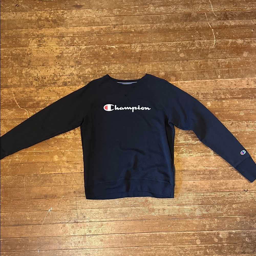Champion Dark Blue Crewneck Sweatshirt